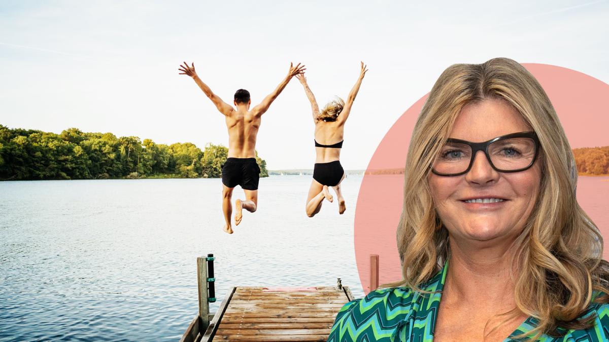 Susannah Constantine: ‘When I’m wild swimming I have no inhibitions or insecurities’