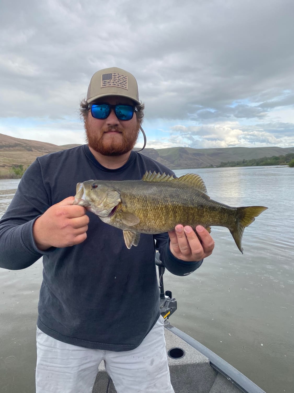 Another healthy smallie on the Snake River