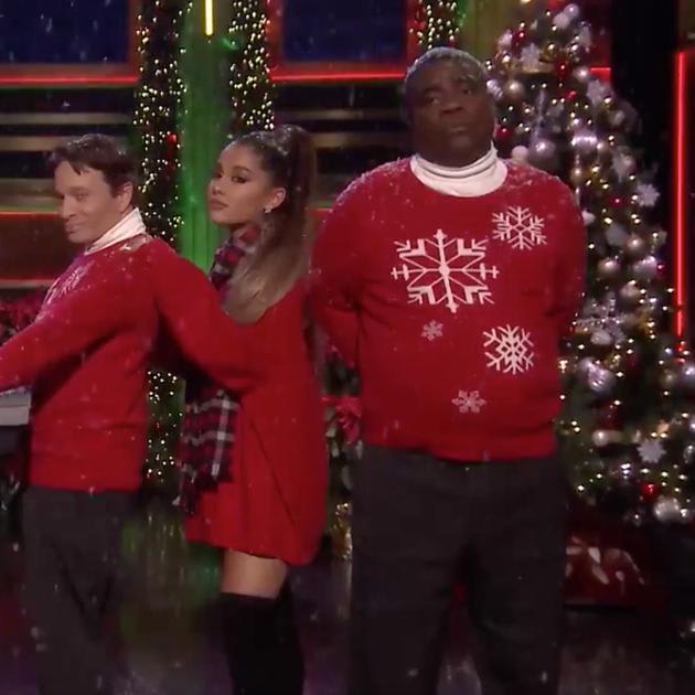 Ariana Grande Recreates Classic SNL Sketch with Jimmy Fallon in First Late-Night Appearance Since Pete Davidson Split