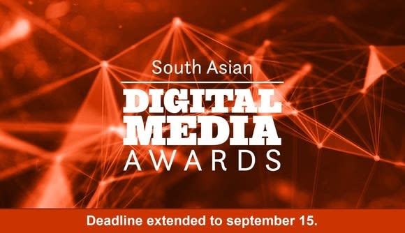 Deadline extension for South Asian Digital Media Awards 2020