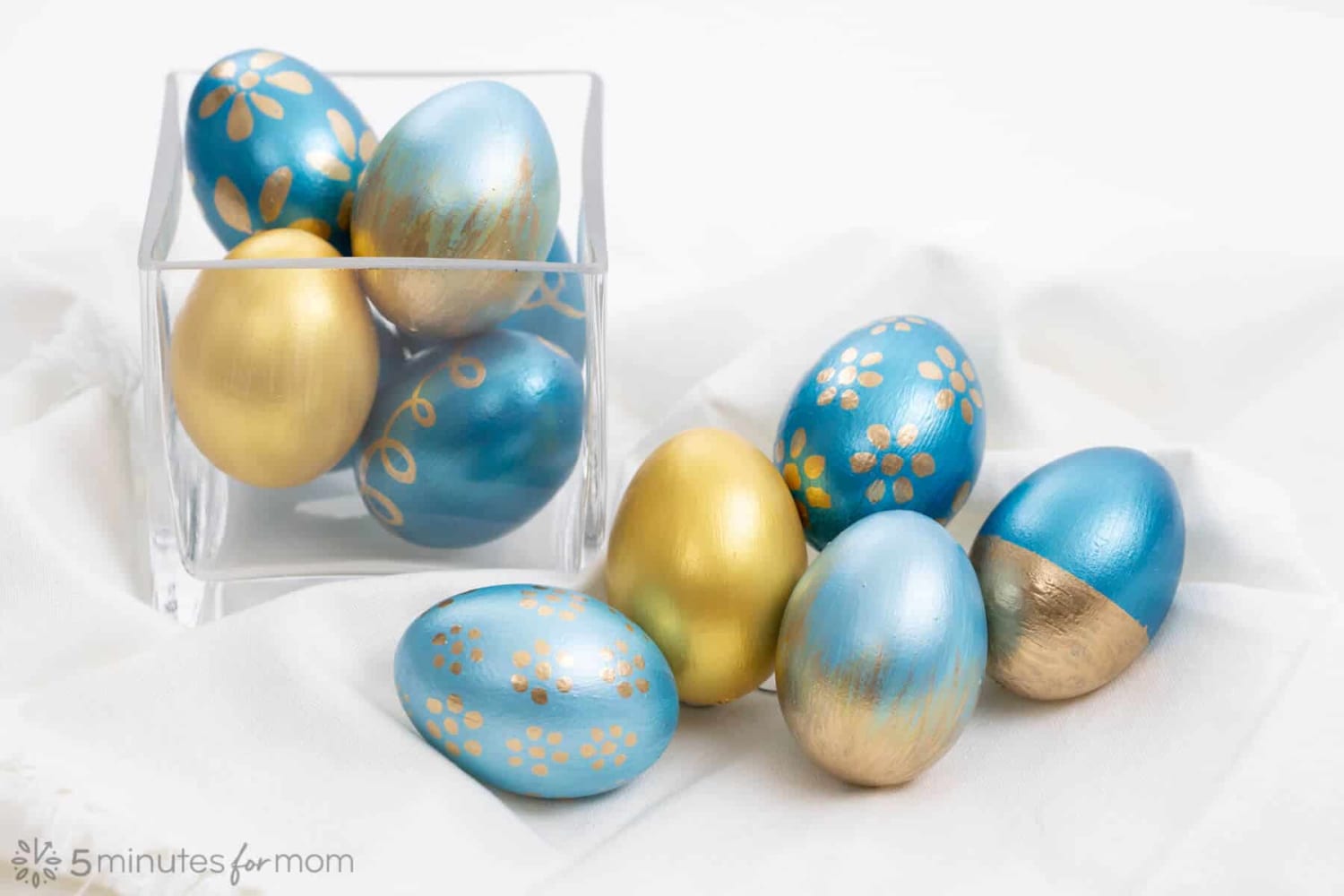 Easter Egg Painting - How to Decorate Easter Eggs with Acrylic Paint and Enamel Paint Pens