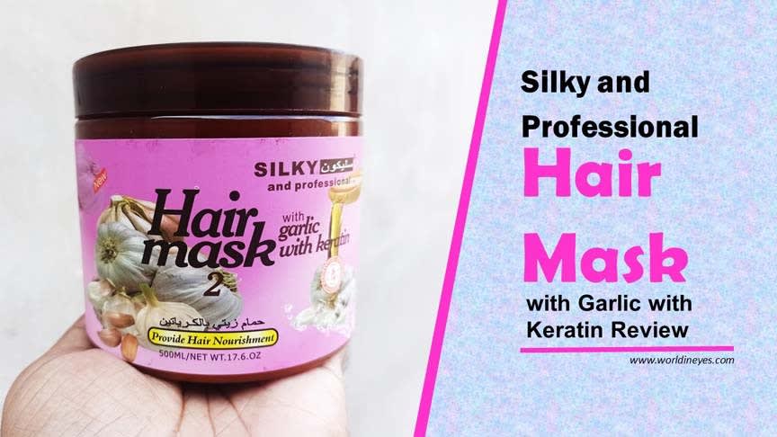 Silky and Professional Hair Mask with Garlic with Keratin Review