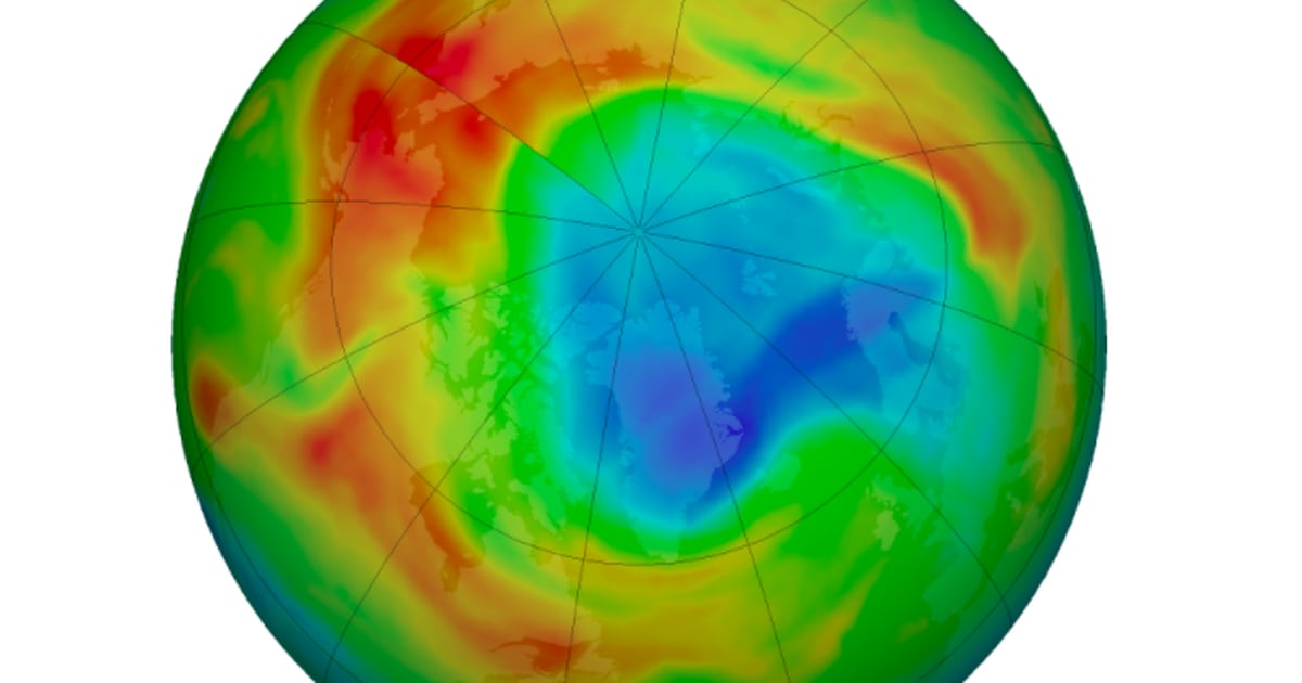 Why the Arctic's ozone hole just closed