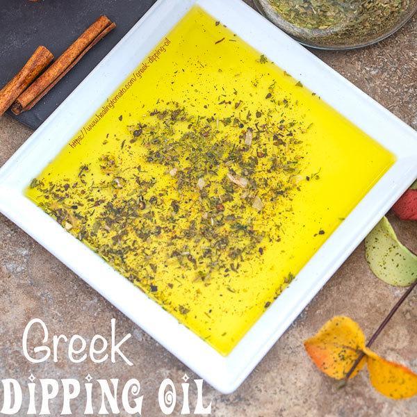 Quick and Easy Greek Dipping Oil
