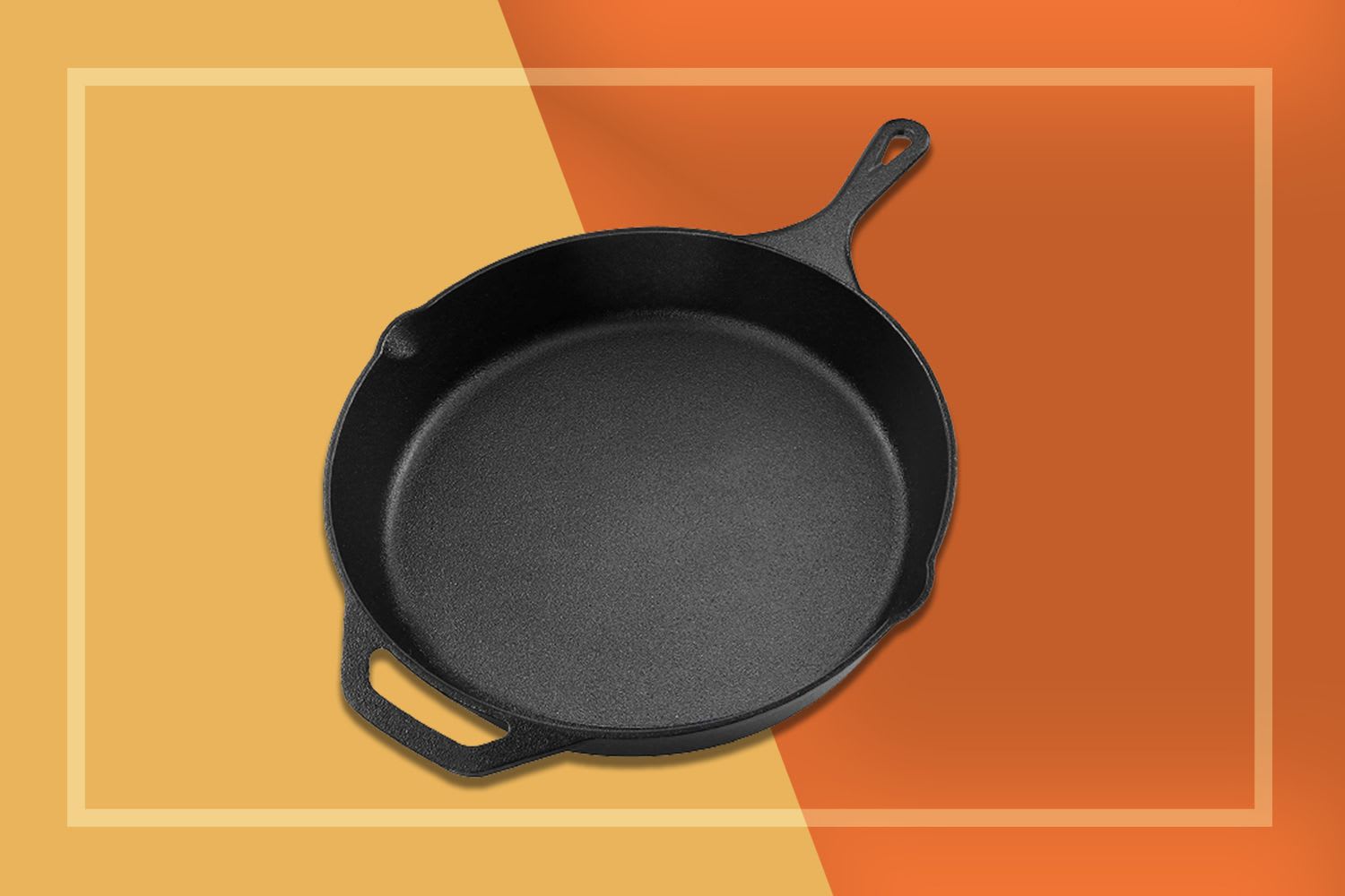 The Cast Iron Skillet That Can Cook 'Restaurant-Quality' Food at Home Is on Sale for $25