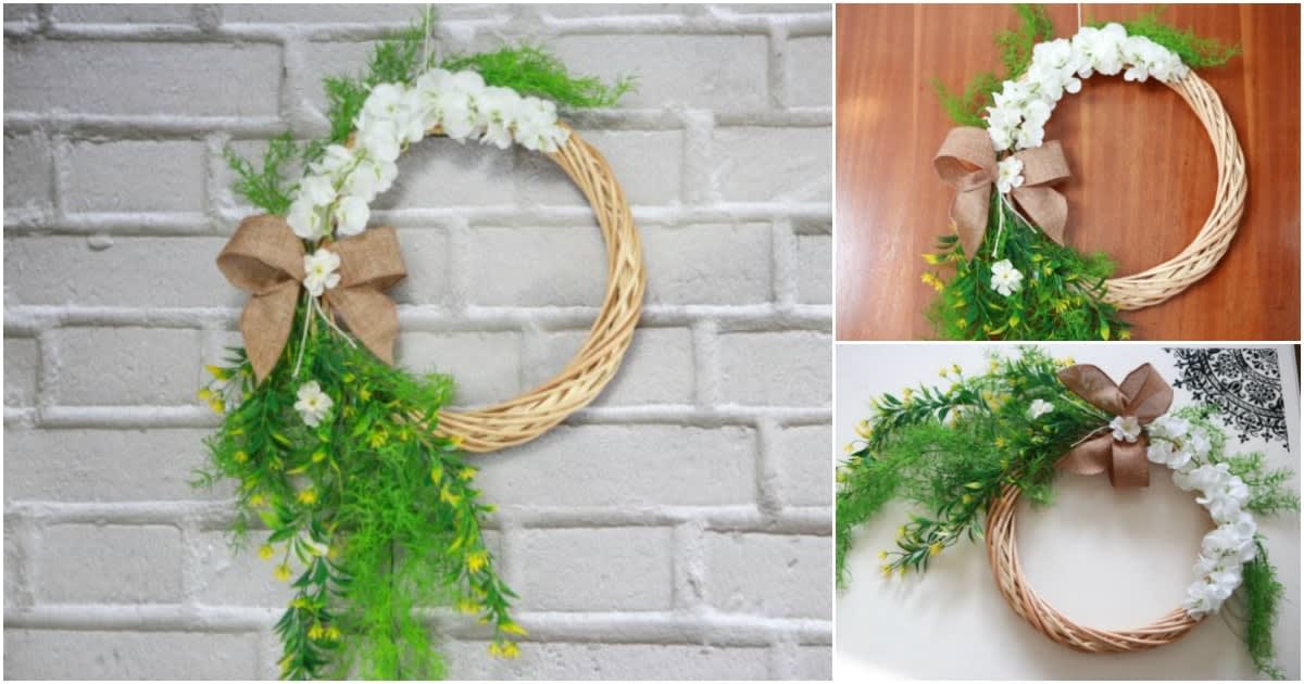 How to Make a Stunning Floral Wreath