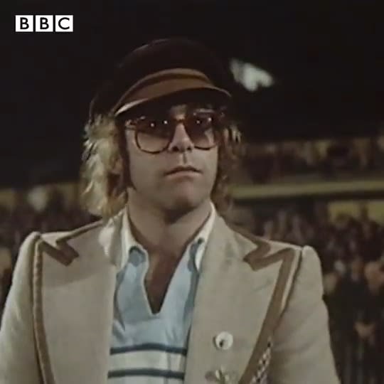 OnThisDay 1947: Reginald Kenneth Dwight (better known as Sir Elton John) was born in Pinner. In 1977, Grandstand visited Watford FC to see how he was getting on as club chairman.