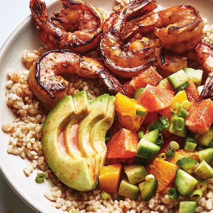 Weekly Meal Plan: Citrus Shrimp, Slow-Cooker Pork Shoulder, and Breakfast for Dinner