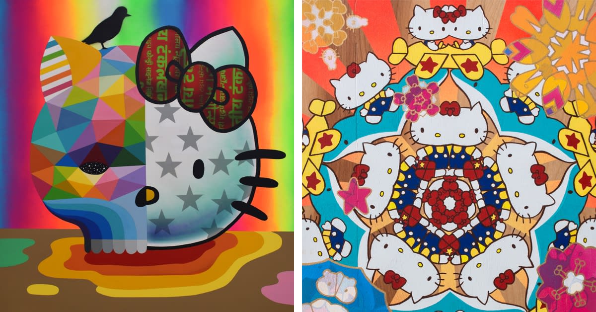 100 Artists are Celebrating Hello Kitty's 45th Anniversary in a Massive Group Exhibition