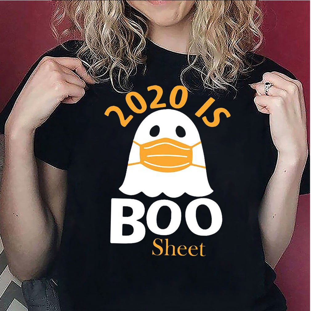 2020 is Boo Sheet Halloween Ghost wear mask 2020 shirt