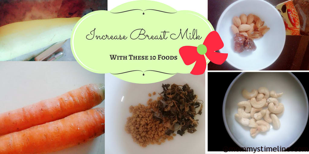 10 Foods To Increase Breast Milk In Just Few Days