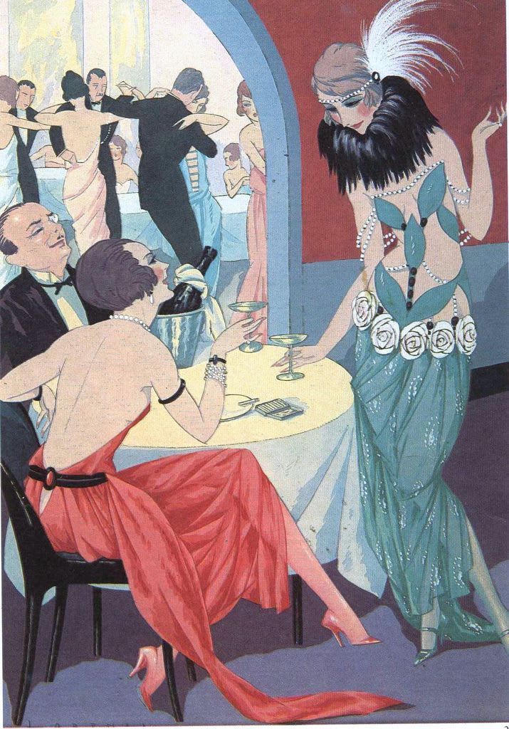 Il brindisi by Lorenzi, 1923