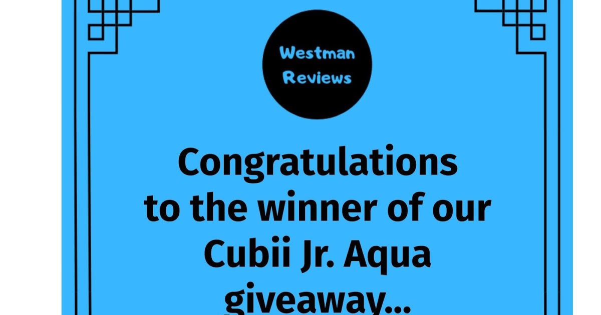 Giveaway!!! Cubii Jr. Aqua RV $249