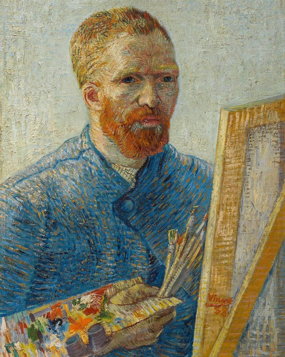 Vincent Van Gogh, Self-Portrait as a Painter, 1888