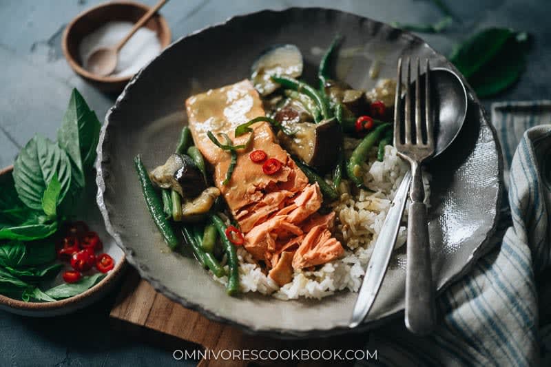 Thai-Style Salmon Curry