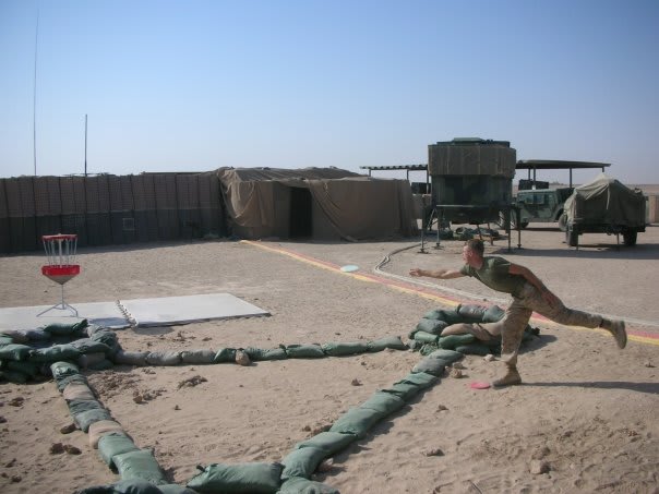 Golfing in Iraq (2008 --More pictures and story time in comments)