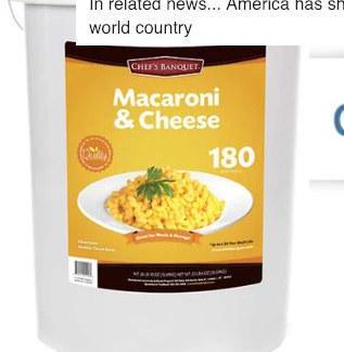 Costco Is Already Sold Out Of Those 27-Pound Tubs Of Mac-N-Cheese