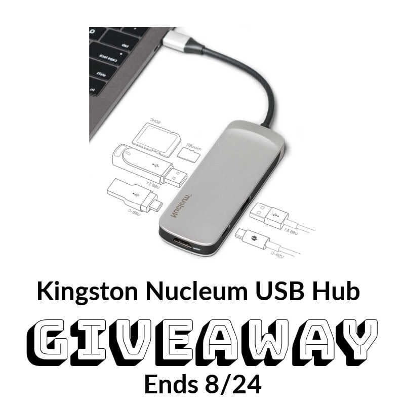 @KingstonTech Nucleum USB Hub Giveaway (Ends 8/24) @las930