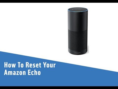How to reset Amazon Echo device?
