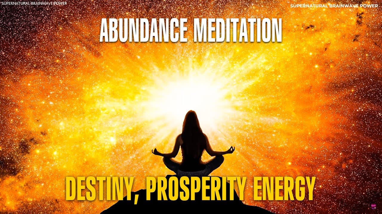 ALBUM: Destiny, Prosperity Meditation Music !! Abundance oF Positive Energy !! Solfeggio Frequency