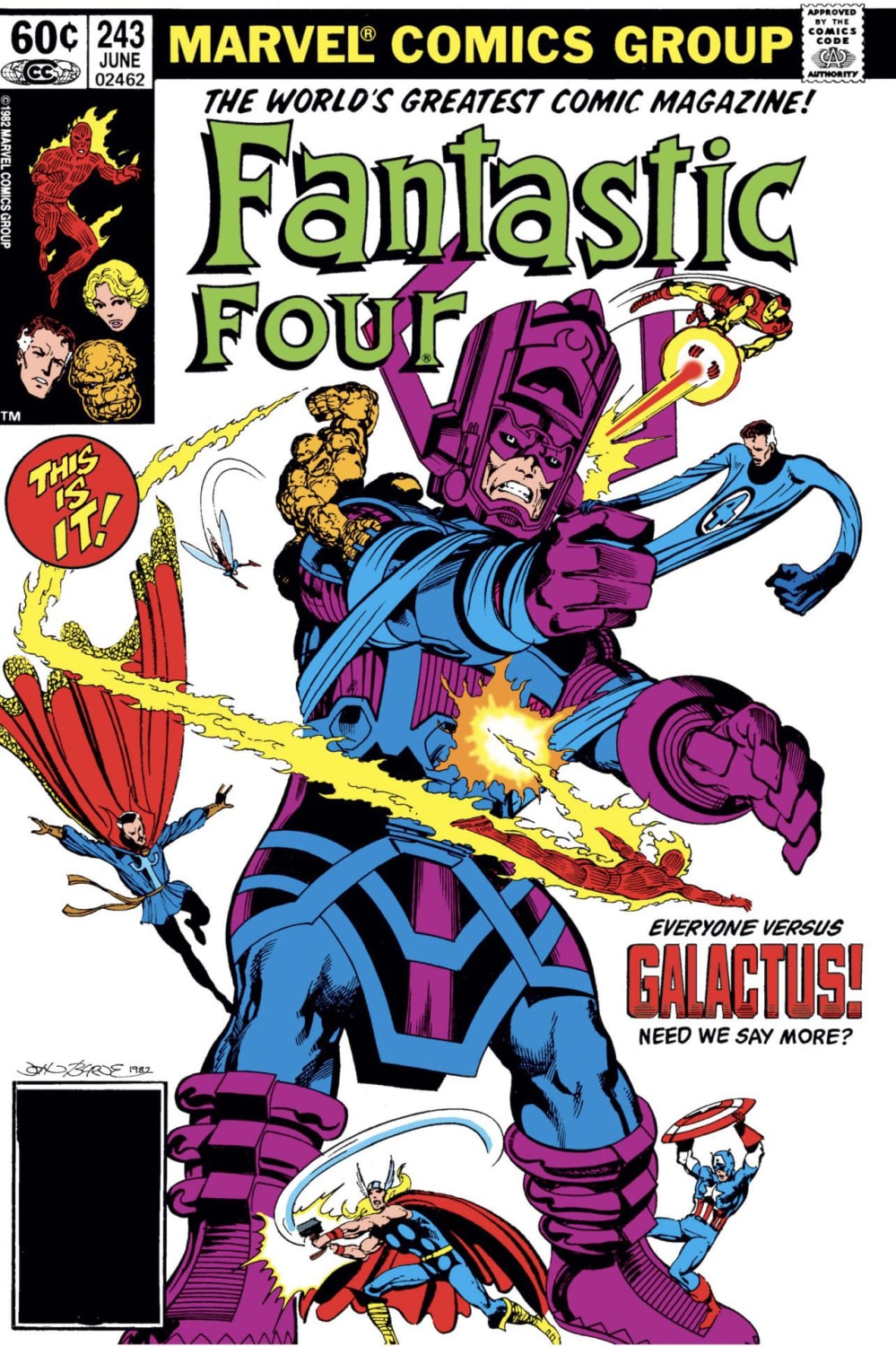 Amazing Cover -Fantastic Four issue 243