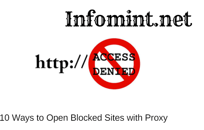 10 Ways to Open Blocked Sites with Proxy Updated List 2019