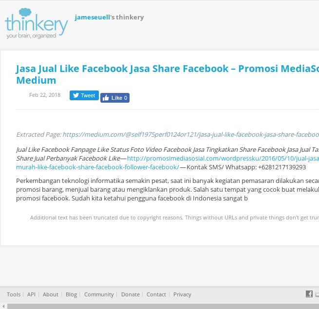 Jasa Jual Like Facebook Jasa Share Facebook – Promosi MediaSosial – Medium