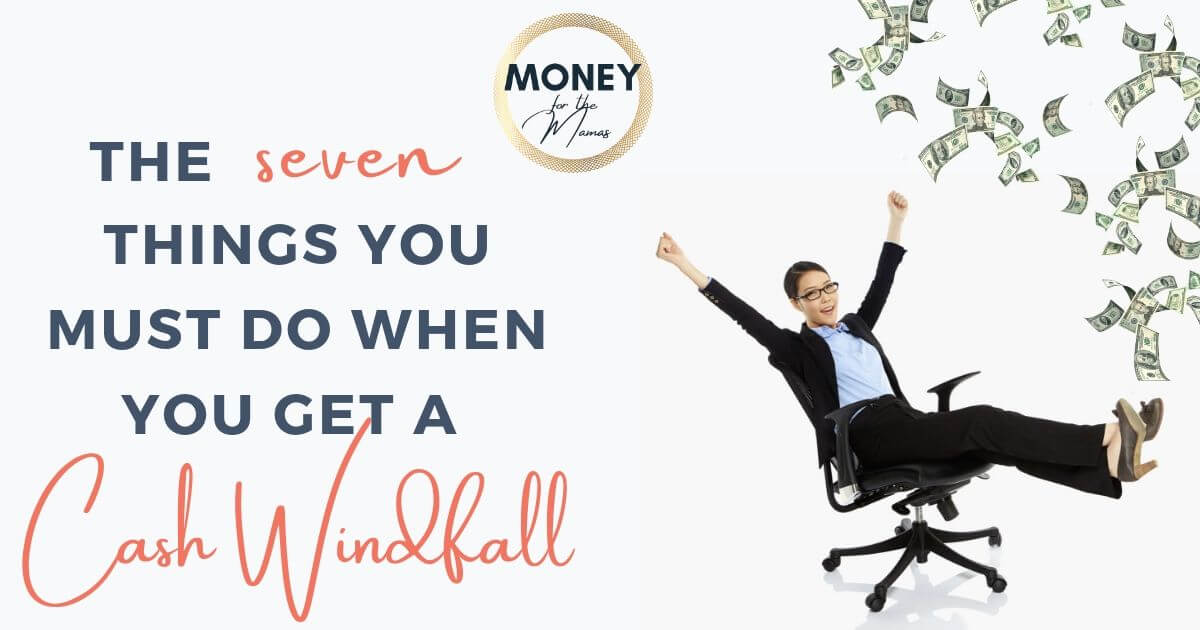 Cash Windfall? Here's What You've GOT TO do!