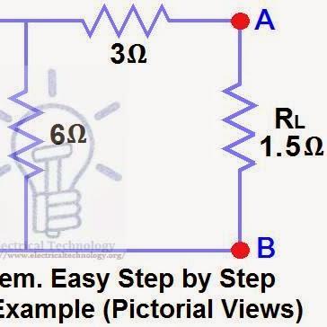 Norton's Theorem. Easy Step by Step Procedure with Example (Pictorial Views)