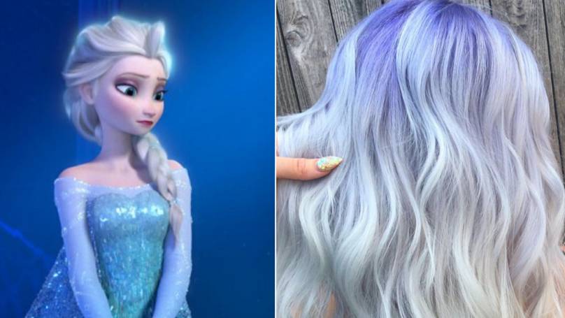 Blue Blonde 'Elsa Hair' Is All Over Instagram And We're Obsessed
