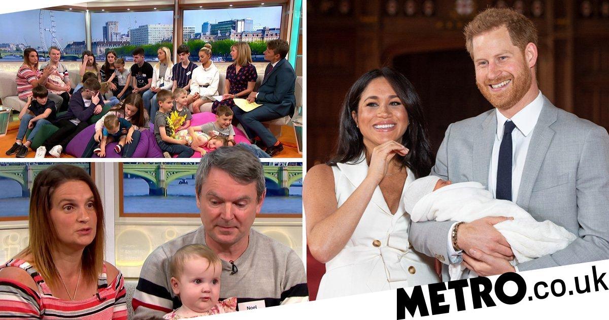 Dad of 21 hits out at Meghan and Harry for saying they only want two children