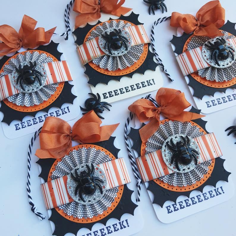 Halloween Treat Tags Halloween Party Tags Halloween Favor Tags Halloween Gift Tags Halloween Treat Tag Gift Tags Handmade Kids Halloween Tag - Etsy