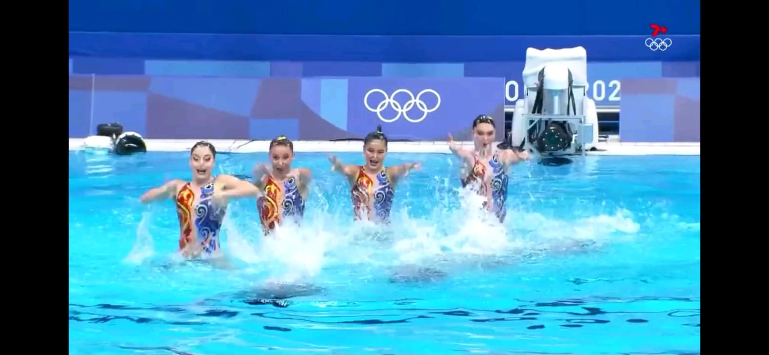 Australia's Olympic Swimming Routine from the 2020 Summer Olympics was an Avatar inspired performance