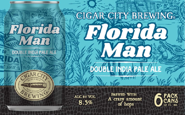 Cigar City Brewing Adds Florida Man Double IPA to its Year- Round Lineup