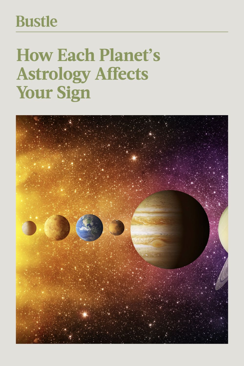 Your Guide To The Planets In Astrology & How They Affect You | Astrology, Major planets, List of planets
