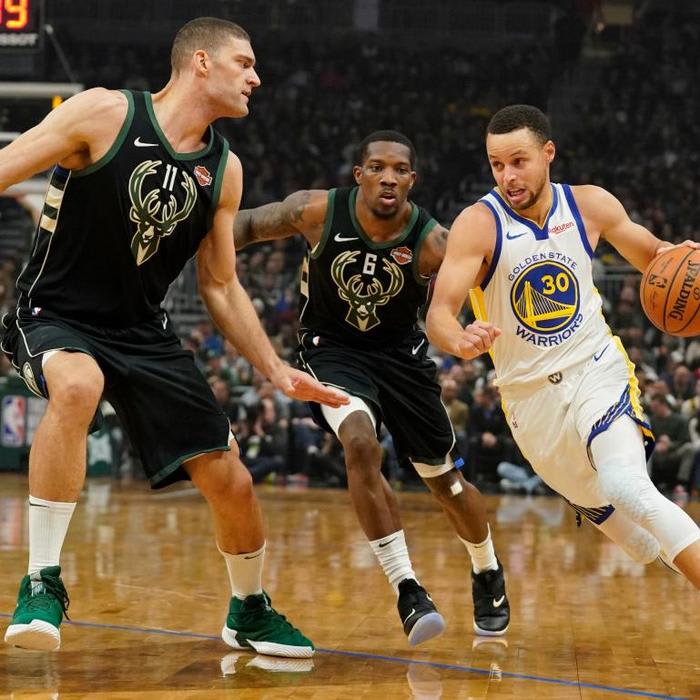 Warriors, 105, Bucks 95: Warriors rely on 3-point shooting