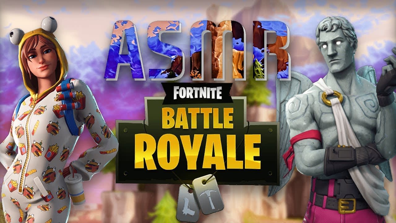Doing an ASMR while playing Fortnite (Part 1)