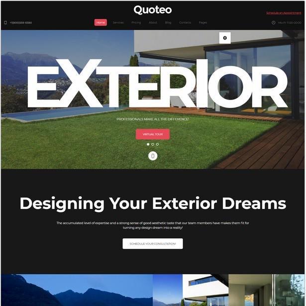 45+ Best Exterior Design Website Templates & Themes 2018