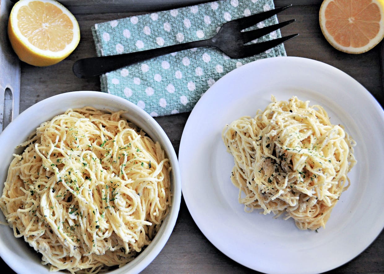 Put a Springtime Twist On Your Weeknight Pasta With Lemon Pepper Noodles
