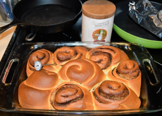 Easy Cinnamon Roll Recipe With American Heritage Chocolate