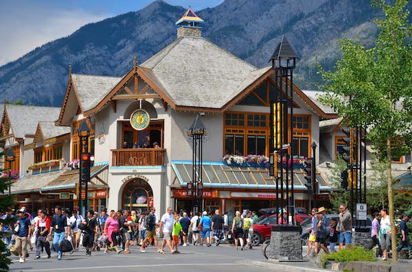 The Canadian mountain town of Banff is re-opening to visitors
