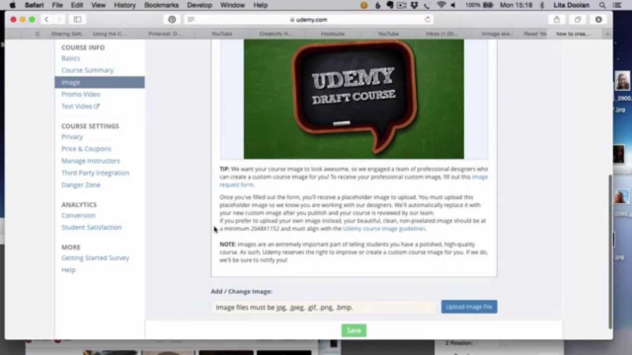 How to upload a course to Udemy