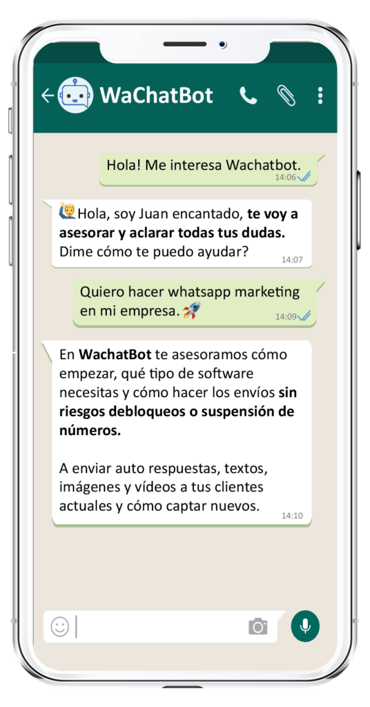 WachatBot – Software de Whatsapp Masivo