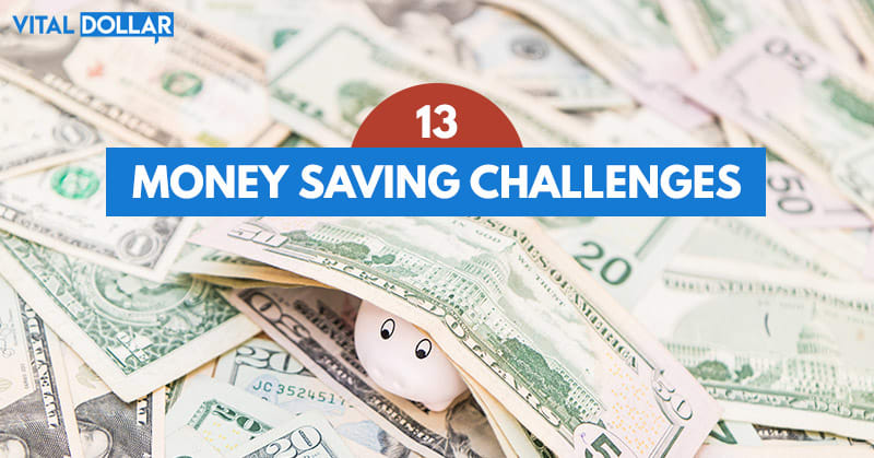 13 Awesome Money Saving Challenges
