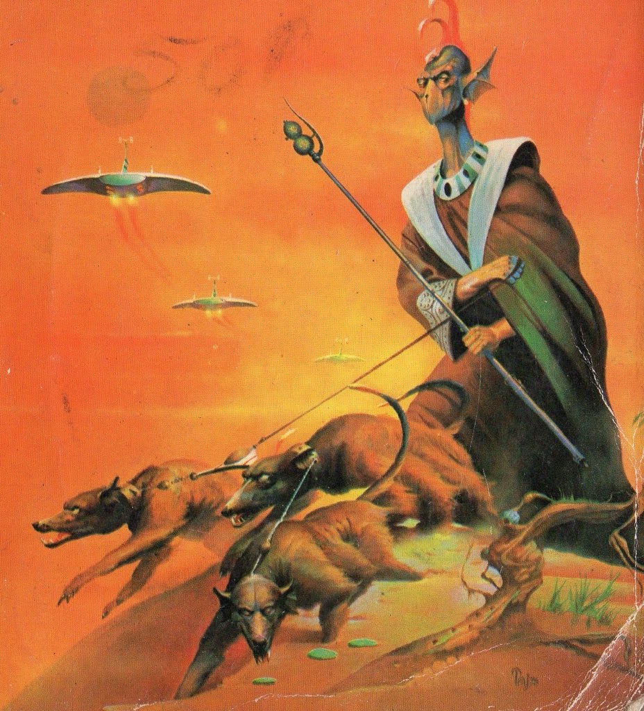 The Book of Frank Herbert (Panther, 1977). Art by Peter Jones although at first glance you could be forgiven for thinking it’s Bruce Pennington