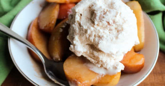 Honey Cinnamon Crunch Ice Cream