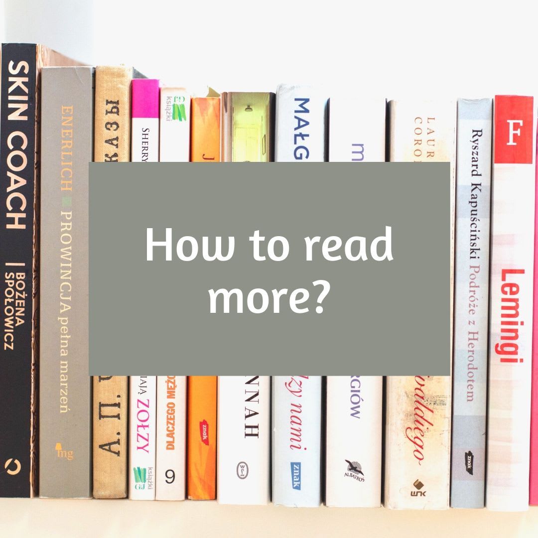 How to Find Time To Read More