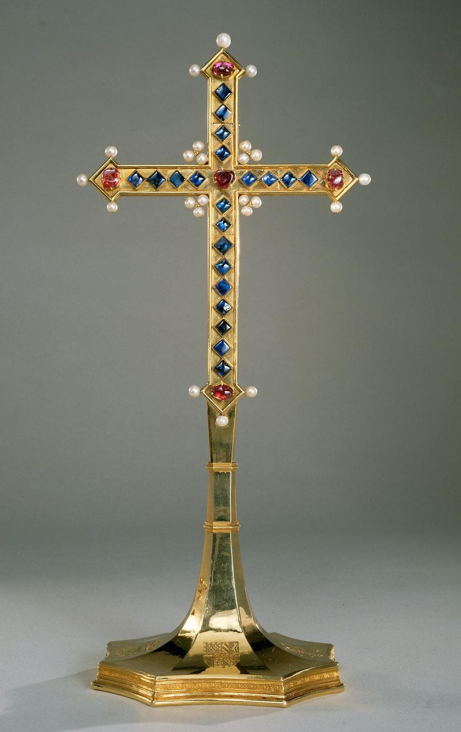 Ritual Oath Cross of the 'Order of the Golden Fleece', used by the ...