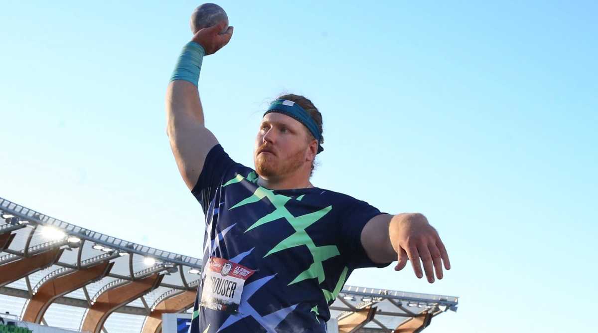 Crouser Crushes Shot Put World Record at U.S. Olympic Trials