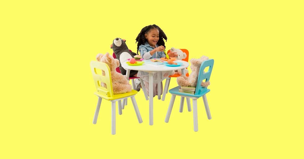This Beautiful Table and Chair Set is Seriously Cheap Right Now